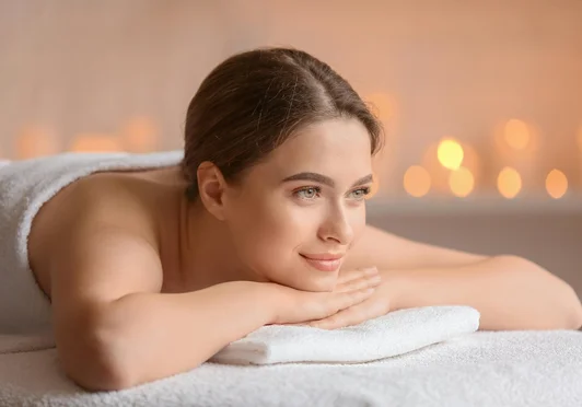 Relaxing spa care